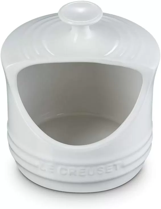 imageLe Creuset Stoneware Salt Crock 10 oz whiteWhite