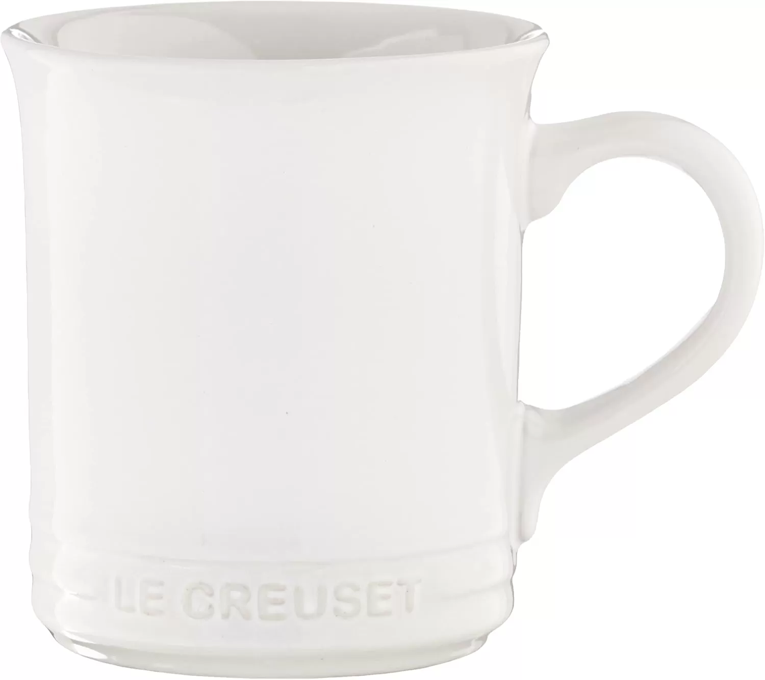 imageLe Creuset Stoneware Set of 4 Mugs 14 oz each OysterWhite
