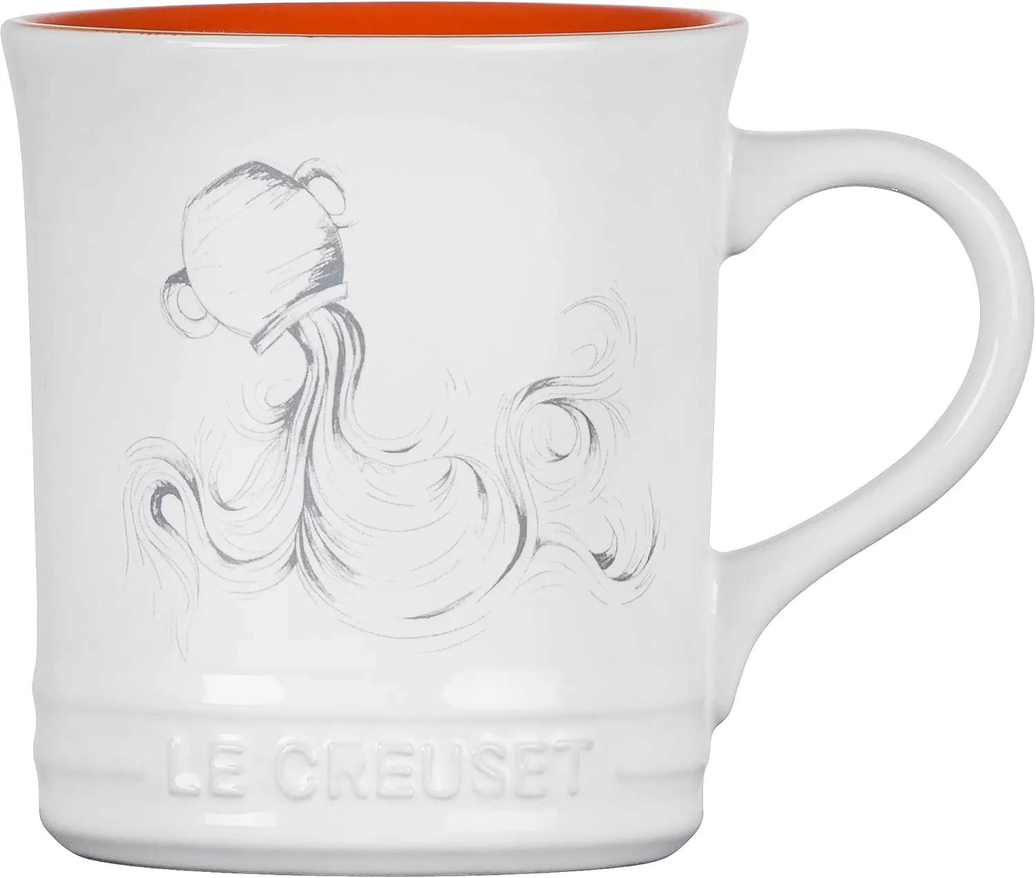imageLe Creuset Stoneware Zodiac Coffee Mug 14 oz CancerAquarius
