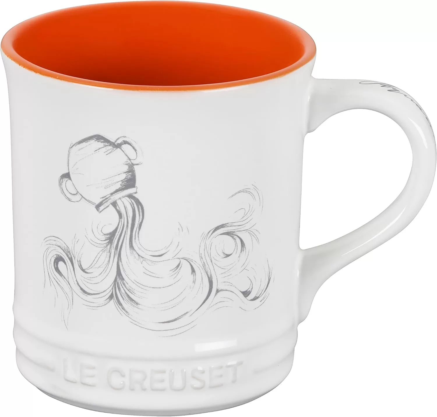 imageLe Creuset Stoneware Zodiac Coffee Mug 14 oz CancerAquarius
