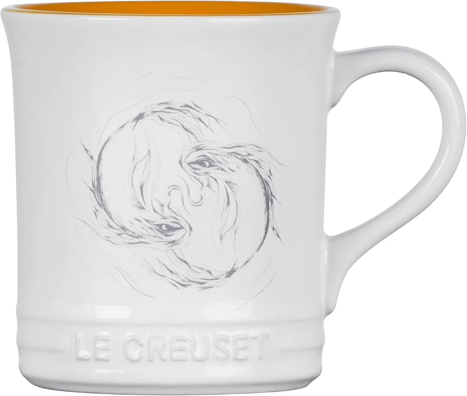 imageLe Creuset Stoneware Zodiac Coffee Mug 14 oz CancerPisces
