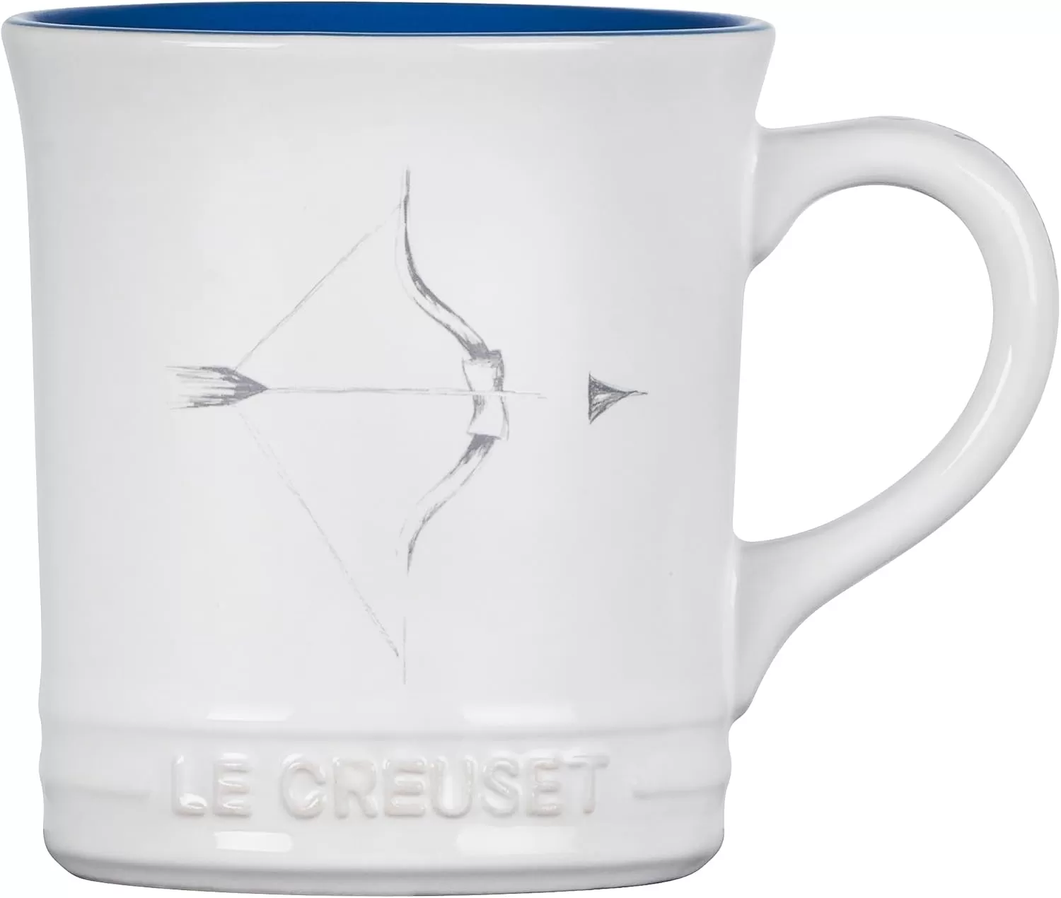 imageLe Creuset Stoneware Zodiac Coffee Mug 14 oz CancerSagittarius