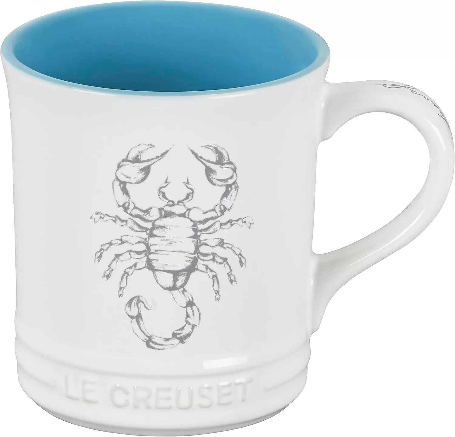 imageLe Creuset Stoneware Zodiac Coffee Mug 14 oz CancerScorpio