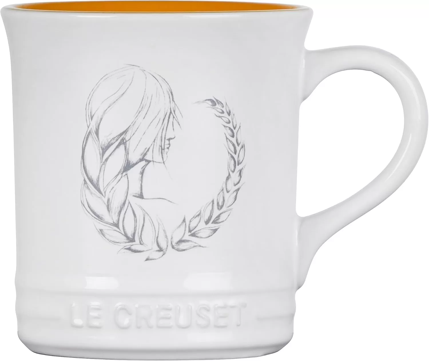 imageLe Creuset Stoneware Zodiac Coffee Mug 14 oz CancerVirgo