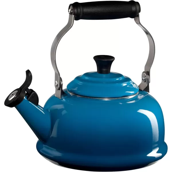 imageLe Creuset Enamel On Steel Whistling Tea Kettle 17 qt FlameMarseille