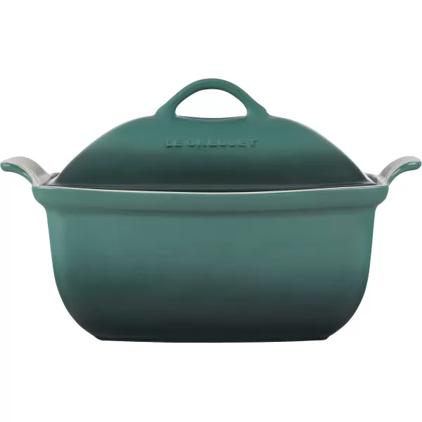 imageLe Creuset Heritage Stoneware Deep Baker with Lid 45 qt CeriseArtichuat