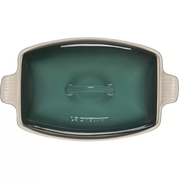 imageLe Creuset Heritage Stoneware Deep Baker with Lid 45 qt CeriseArtichuat