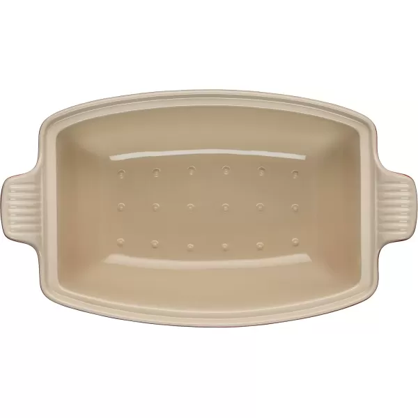imageLe Creuset Heritage Stoneware Deep Baker with Lid 45 qt CeriseCerise