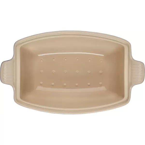 imageLe Creuset Heritage Stoneware Deep Baker with Lid 45 qt CeriseOyster