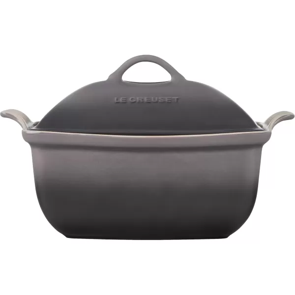imageLe Creuset Heritage Stoneware Deep Baker with Lid 45 qt CeriseOyster