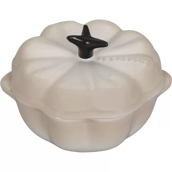 imageLe Creuset Stoneware Figural Pumpkin Petite Cocotte 12oz Persimmon