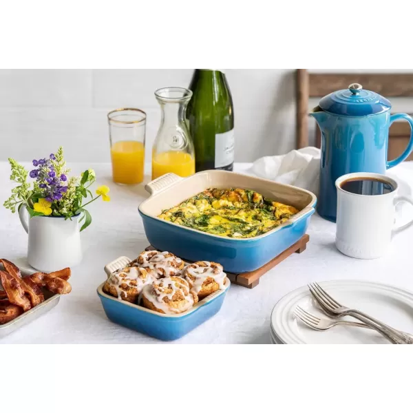 imageLe Creuset Stoneware French Press 34 oz FlameMarseille