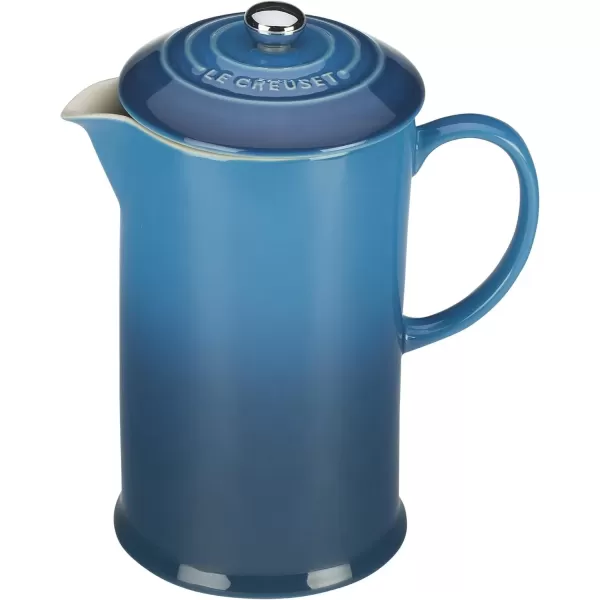 imageLe Creuset Stoneware French Press 34 oz FlameMarseille