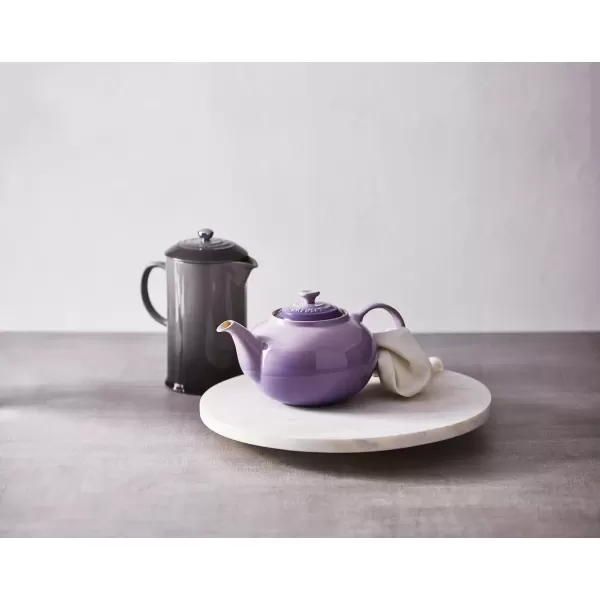 imageLe Creuset Stoneware French Press 34 oz FlameOyster