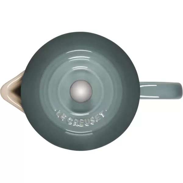 imageLe Creuset Stoneware French Press 34 oz FlameSea Salt