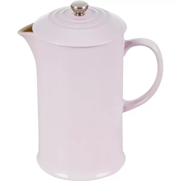 imageLe Creuset Stoneware French Press 34 oz FlameShallot
