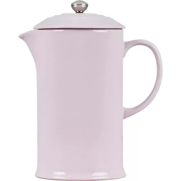 imageLe Creuset Stoneware French Press 34 oz FlameShallot
