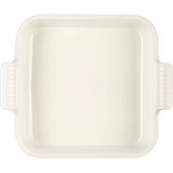 imageLe Creuset Stoneware Heritage Square Dish 3 qt 9quot CerisePeche