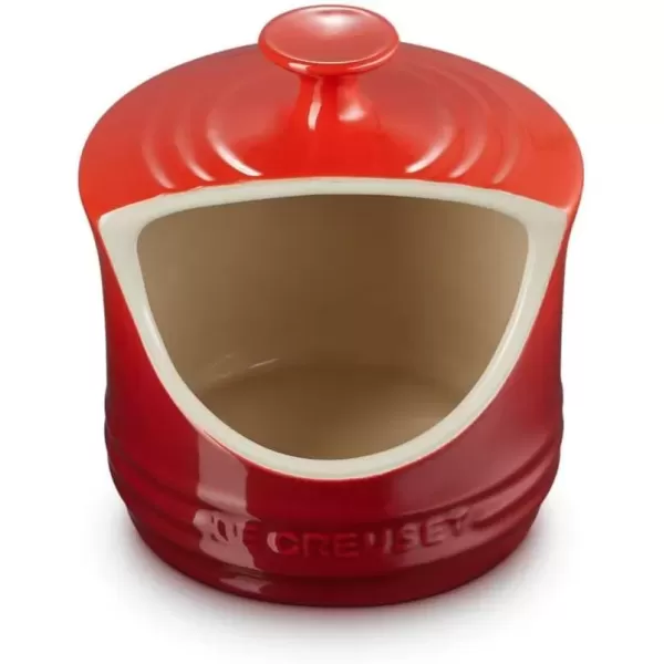 imageLe Creuset Stoneware Salt Crock 10 oz whiteCerise