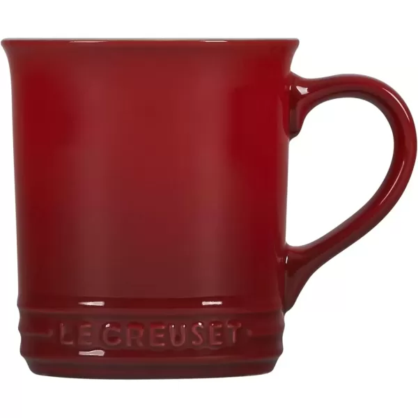 imageLe Creuset Stoneware Set of 4 Mugs 14 oz each OysterCerise