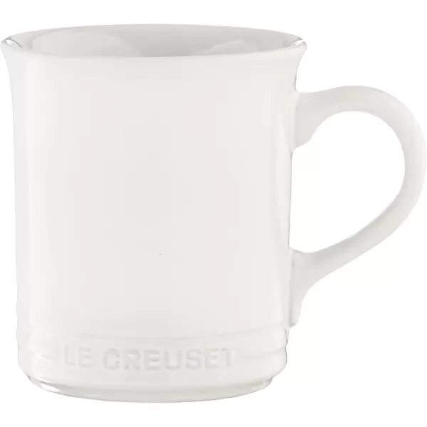 imageLe Creuset Stoneware Set of 4 Mugs 14 oz each OysterWhite