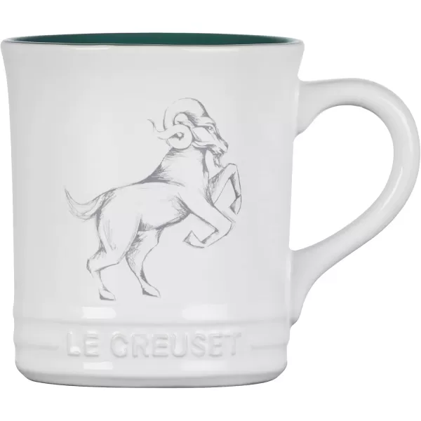 imageLe Creuset Stoneware Zodiac Coffee Mug 14 oz CancerAries