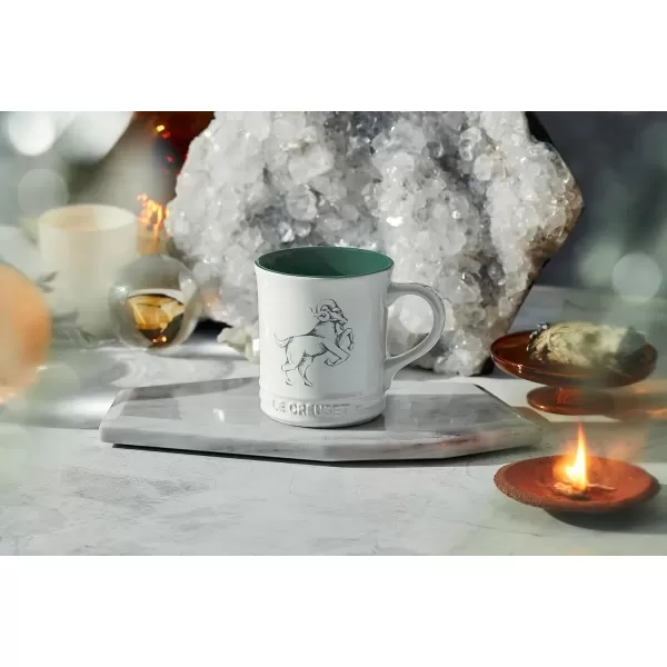 imageLe Creuset Stoneware Zodiac Coffee Mug 14 oz CancerAries
