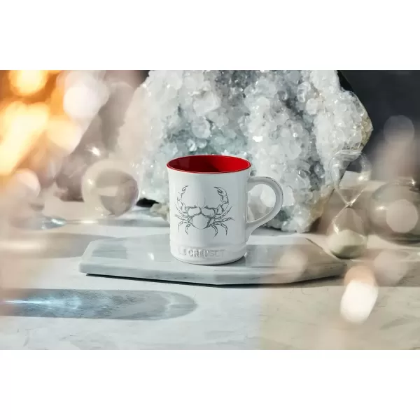 imageLe Creuset Stoneware Zodiac Coffee Mug 14 oz CancerCancer