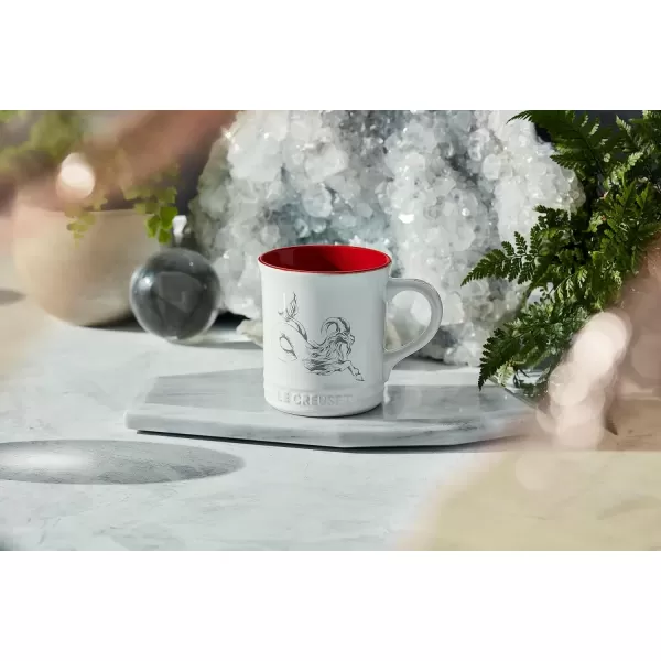 imageLe Creuset Stoneware Zodiac Coffee Mug 14 oz CancerCapricorn