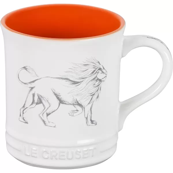 imageLe Creuset Stoneware Zodiac Coffee Mug 14 oz CancerLeo