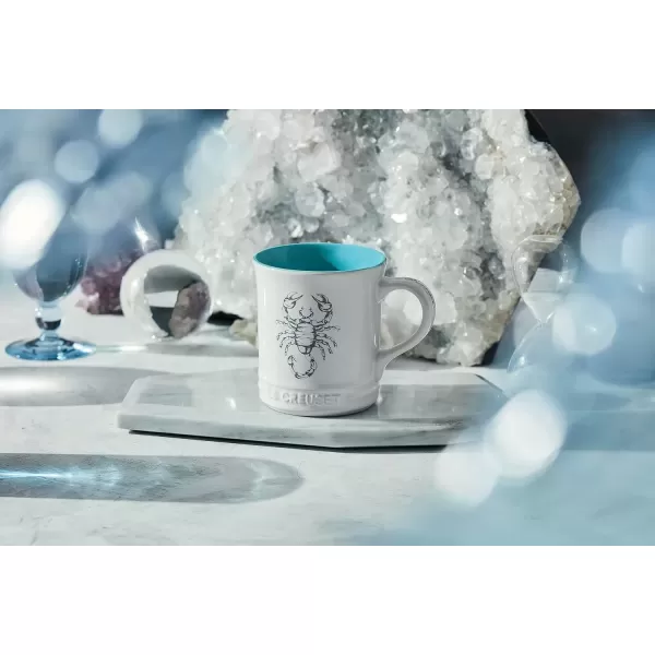 imageLe Creuset Stoneware Zodiac Coffee Mug 14 oz CancerScorpio