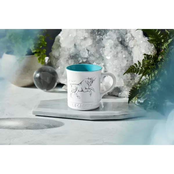 imageLe Creuset Stoneware Zodiac Coffee Mug 14 oz CancerTaurus