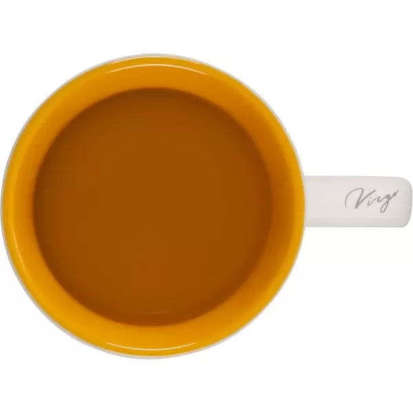 imageLe Creuset Stoneware Zodiac Coffee Mug 14 oz CancerVirgo