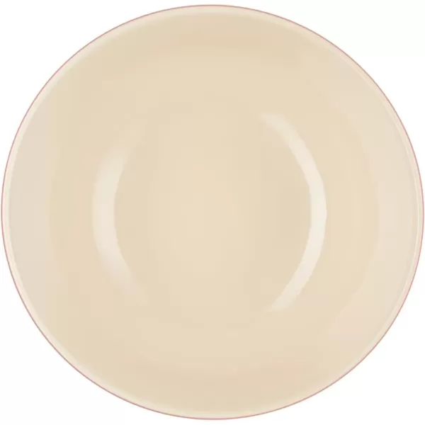 imageLe Creuset Stoneware Holly Collection Multi Bowl 35 qt WhiteCerise