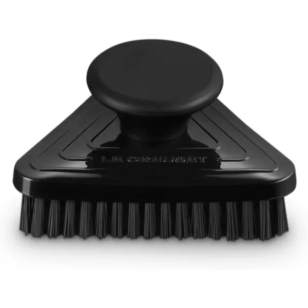 imageLe Creuset Triangle Grill Brush 37quot Black OnyxBlack Onyx