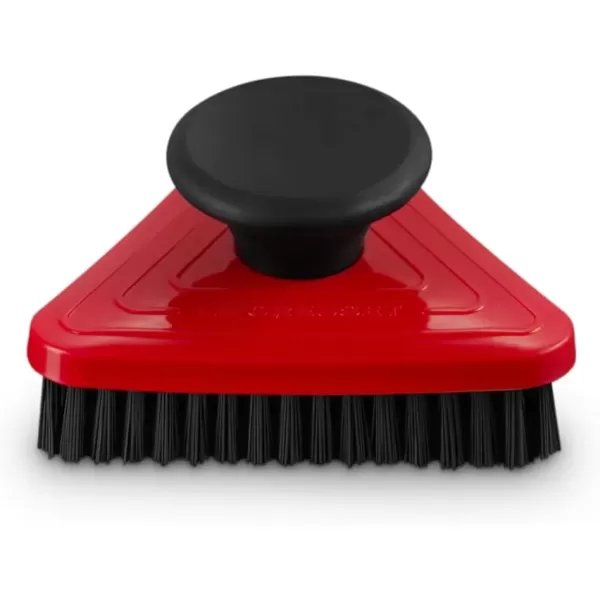 imageLe Creuset Triangle Grill Brush 37quot Black OnyxCerise