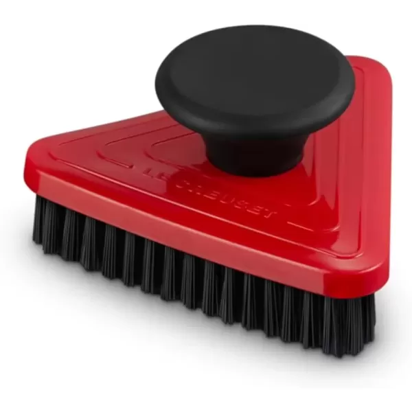imageLe Creuset Triangle Grill Brush 37quot Black OnyxCerise