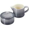 imageLe Creuset Stoneware Signature Cream ampamp Sugar Set Cerise Cream 300 ml Sugar 8ozOyster
