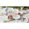 imageLe Creuset Nol Collection Stoneware Partridge in a Pear Tree Platter 14quot White Large