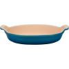 imageLe Creuset Stoneware Heritage Oval Au Gratin 17 qt 1125quot MarseilleMarseille