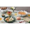 imageLe Creuset Stoneware Iris Serving Bowl 15quot Sea SaltPeche