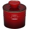 imageLe Creuset Stoneware Butter Crock 6 oz CeriseCerise