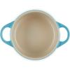 imageLe Creuset Stoneware Classic Round Mini Cocotte 8oz Chiffon PinkCaribbean