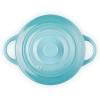 imageLe Creuset Stoneware Classic Round Mini Cocotte 8oz Chiffon PinkCaribbean