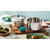 imageLe Creuset Stoneware Classic Round Mini Cocotte 8oz Chiffon PinkCaribbean