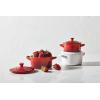 imageLe Creuset Stoneware Classic Round Mini Cocotte 8oz Chiffon PinkCerise