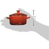 imageLe Creuset Stoneware Classic Round Mini Cocotte 8oz Chiffon PinkCerise
