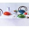 imageLe Creuset Stoneware Classic Round Mini Cocotte 8oz Chiffon PinkDeep Teal