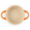 imageLe Creuset Stoneware Classic Round Mini Cocotte 8oz Chiffon PinkFlame