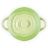 imageLe Creuset Stoneware Classic Round Mini Cocotte 8oz Chiffon PinkPalm